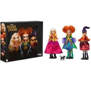 NWT in hand MONSTER HIGH SKULLECTOR HOCUS POCUS SANDERSON SISTERS DOLLS
